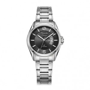 Alexandre Christie AC 8684 Silver Black Lady LDBSSBA
